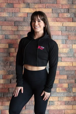 Cropped Fitted Hoodie